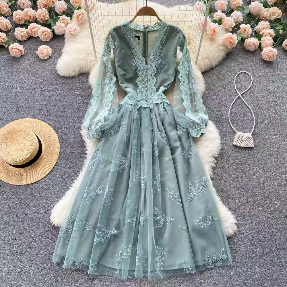 Paradise oasis mesh dress FD63 image